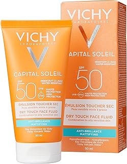 Vichi ideal soleil fluide visage mat spf 50, 50 ml