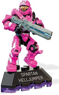 Ensemble de construction mega construx halo spartan helljabber