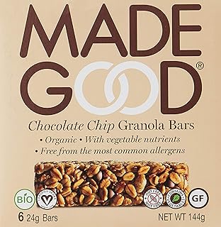 Barre granola aux pépites de chocolat made good, 6 x 24 grammes. Diaytar Sénégal : La marketplace qui pense à votre porte-monnaie