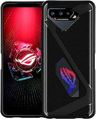 Coque zinkui pour asus rog phone 5 ultra slim cover [slim] [anti-rayures] [absorption