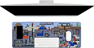 Tapis de bureau paladon minecraft world | produits sous licence officielle, multicolore, pp8805mcf