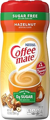 Crème en poudre sans sucre nestlé coffee mate, noisette, 10,4 oz