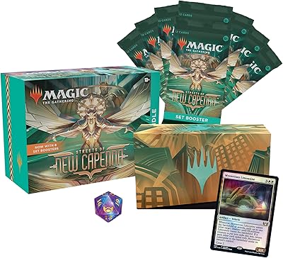 Coffret magic the gathering street of new cabina, 8 ensembles de boosters