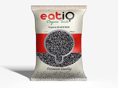 Riz noir biologique 500 grammes (pack de 2)