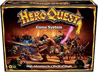 Jeu de société de table heroquest avalon hill system, aventure fantastique et immersive