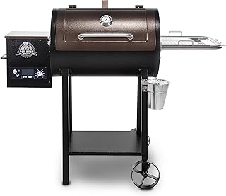 Gril à granulés de bois pit boss pb440d2, série 440, noir