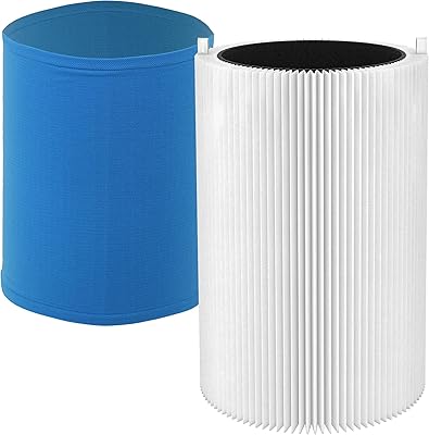 Kit de filtres spares2go compatible avec le purificateur d'air blueair hepa