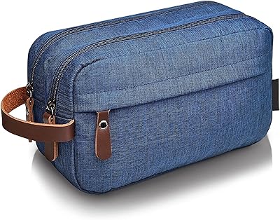 Trousse de toilette pour femmes et hommes, sac de rangement cosmétique en tissu