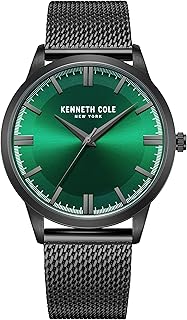 Montre fine classique de 43 mm pour hommes avec cadran antireflet