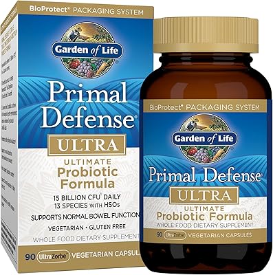Complément alimentaire probiotique complet garden of life - supplément probiotique ultra ultime primal