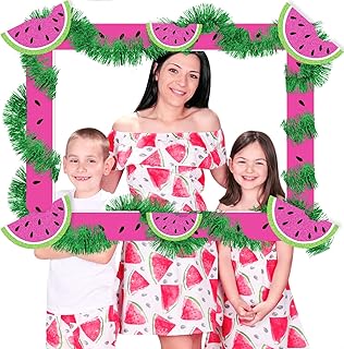 Cadre photo animal pastèque, cadre selfie fruits d'été, cadre photo pastèque, accessoires photo