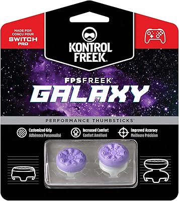 Manette controlfreek nintendo switch pro pour | sticks performants 1 hauteur