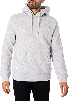 Sweat à capuche imp vintage logo pour hommes gris