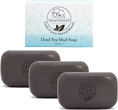 Savon naturel à la boue d'éléphant de la mer morte 13,2 oz