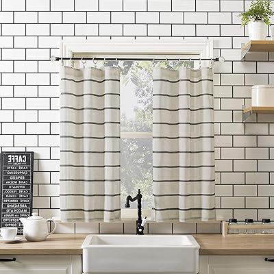 Rideau transparent anti-poussière à bande sergée clean windows, respectueux des animaux de compagnie