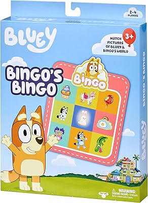 Jeu de cartes bluey bingo : 4 bingo double face 48. Diaytar : Vivez l'expérience du shopping malin