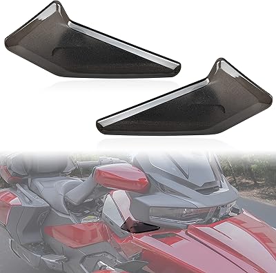 Déflecteurs d'air latéraux réglables pour can am spyder rt 20-22, sautvs déflecteurs d'air