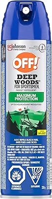 Répulsif anti-insectes off deep woods pour sportifs (230g)