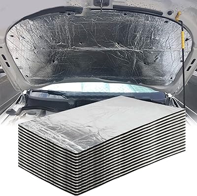 10 pièces 276 ml 15,7" x 9,8" tapis de protection thermique en feuille