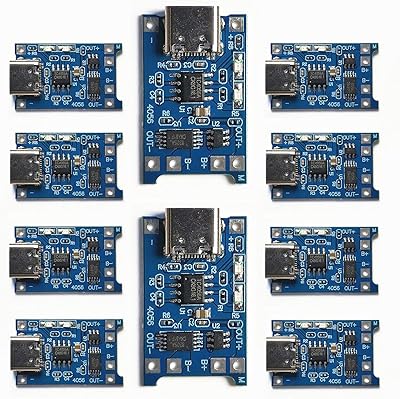 Chironal 10 pièces/lot tp4056 5v 1a 186 50 module de charge de batterie