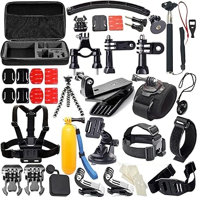 Kit d'accessoires pour caméra de sport de plein air gopro hero 5, ensembles