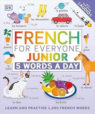 Français pour tous junior 5 mots par jour : apprenez et pratiquez 1