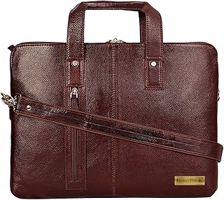 Sac jack lynx en cuir véritable pour ordinateur portable, sacoche réglable fait à