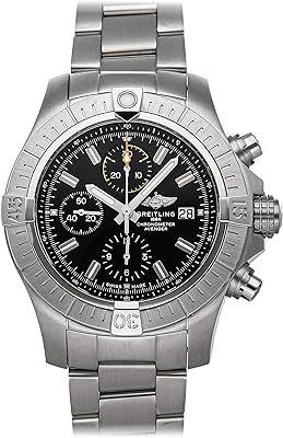 Montre pour homme super avenger mécanique (automatique) à cadran noir a13317101b1a1, noir, chronographe