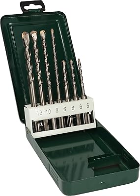 Jeu de forets pour marteau perforateur bosch sds plus (7 pièces) 2609255543