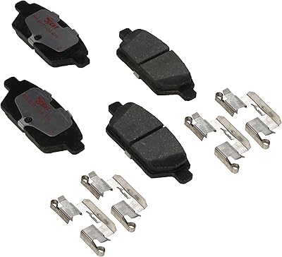 Kit de plaquettes de frein arrière de remplacement ray bestos premium element 3