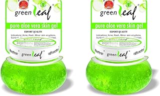 Gel pour la peau aux feuilles vertes avec de l'aloe vera pur, 500