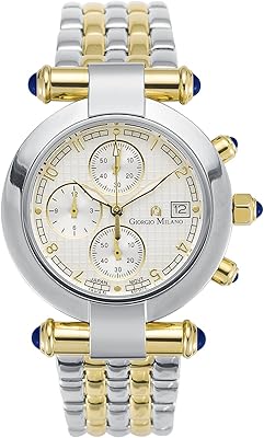 Montres de luxe giorgio milano 'lucia' pour femme montre chronographe avec boîtier