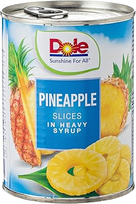 Tranches d'ananas dolly au sirop épais, 567 grammes