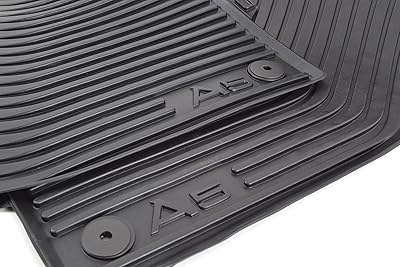 Tapis de sol avant en caoutchouc audi 8t1061501041, noir