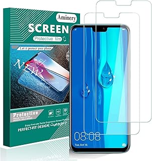 Compatible avec le protecteur d'écran huawei y9 2019, film de protection d'écran