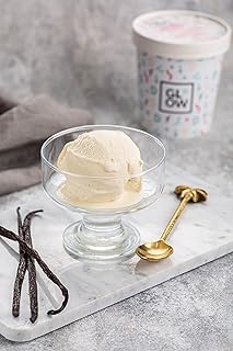 Crème glacée à la vanille glow - sans sucre et faible en gras
