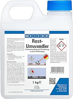 Liquide d'élimination active de la rouille wecon | 1 kg | arrête la corrosion