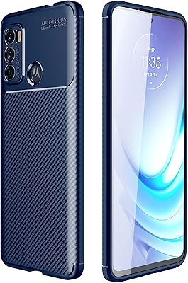Coque frungert pour motorola moto g60, antidérapante ultra fine absorption des chocs anti-rayures