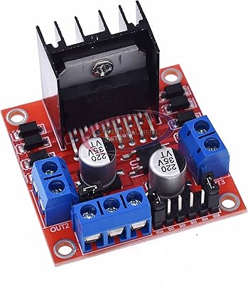 Contrôleur de moteur l298n l298, module de carte de commande pas à pas