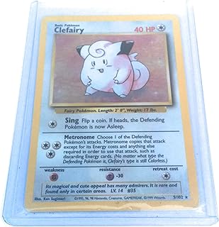 Pokémon - mélofée (5/102) - ensemble de base - holo