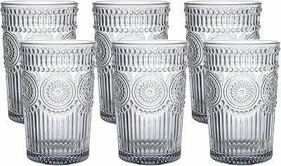 Ensemble de verres à boire classiques kingrol de 6 pièces de 12 onces