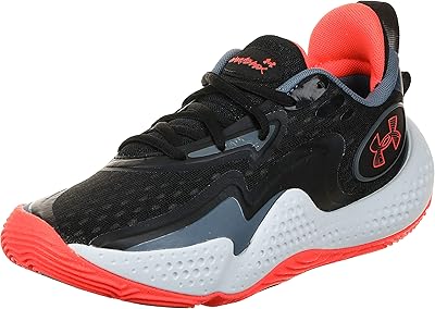 Baskets under armour spun 5 unisexes pour adultes par ua, noir / gravier