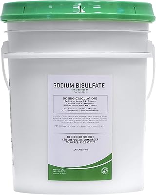 Balle de loisirs 22,67 kg. pour réduire l'acidité (bisulfate de sodium)