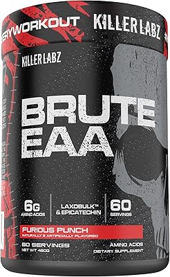 Killer labz brute eaa | 6g d'acides aminés | laxobulk et épicatéchine |