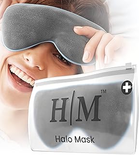 Masque chauffant pour les yeux secs - traite au micro-ondes la blépharite