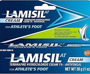 Crème antifongique pour pieds d'athlète lamisil, force de prescription complète pour les démangeaisons, les brûlures et les crépitements... (paquet de 3). Diaytar Sénégal : Votre destination e-commerce pour des produits de qualité à prix discount