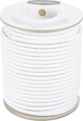 Câble de haut-parleur filaire amazonbasics de calibre 12 - cuivre sans oxygène à
