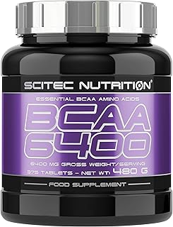Citic nutrition bcaa 6400 sans saveur, 375 comprimés
