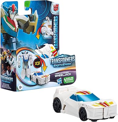 Figurine transformers earth spark de toys, jouet robot pour enfants âgés de 6