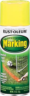 Peinture en aérosol de marquage rust-oleum - 200000 - 11 oz, jaune